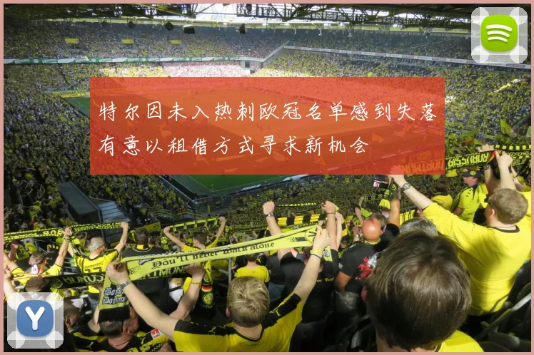 特尔因未入热刺欧冠名单感到失落有意以租借方式寻求新机会